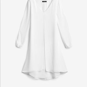 WHBM white mini dress